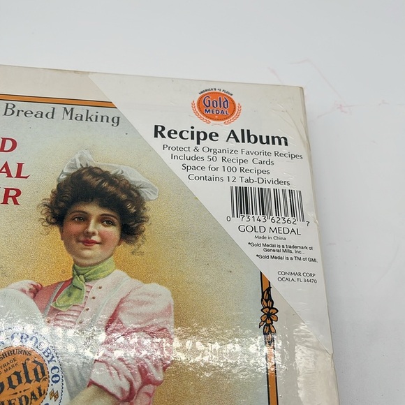 General Mills Gold Medal Recipe Album and Recipe Card Flip File - Picture 3 of 8